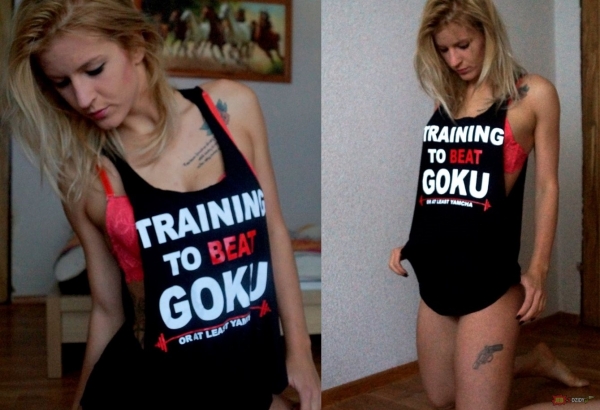 Trainin to beat Goku