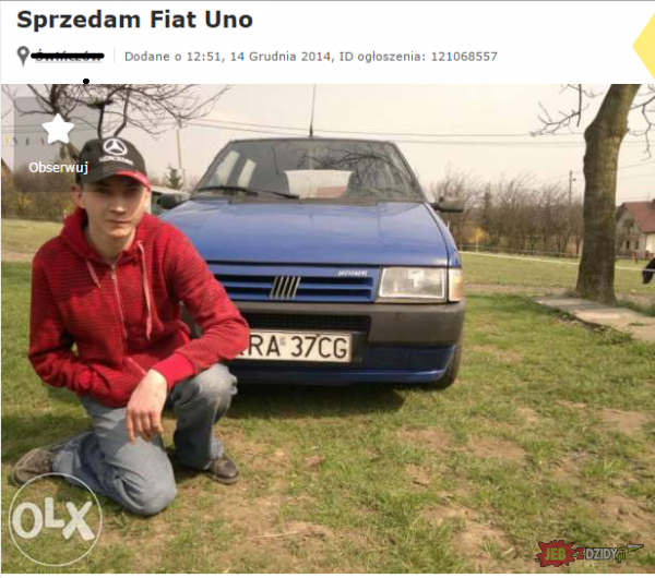 Sprzedam Fiat Uno