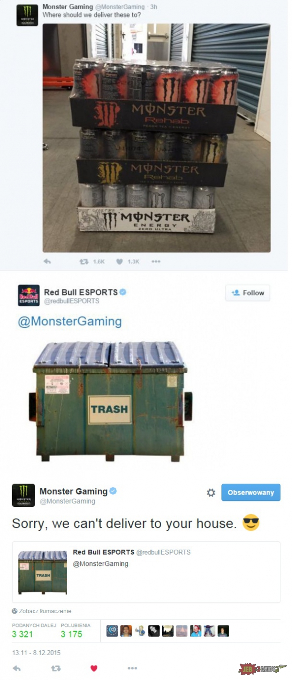 Monster vs Red Bull