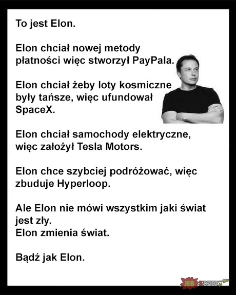 Bądź Elon Musk