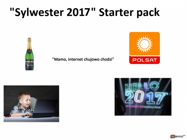 "Sylwester 2017" Starter pack