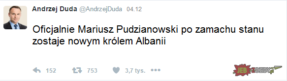 Pudzianowski nowy król Albanii