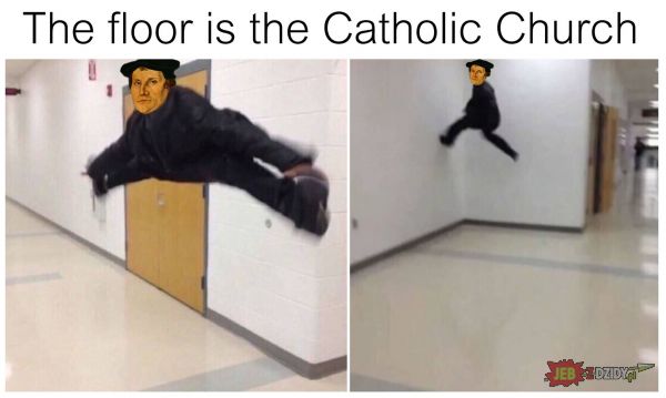 Podłoga to kościół katolicki