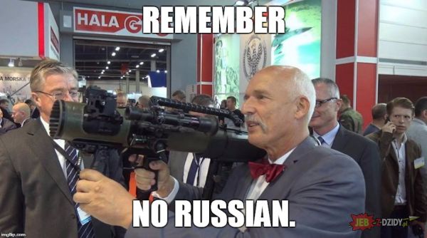 No russian.