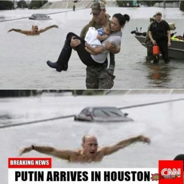 Putin przybył do Houston