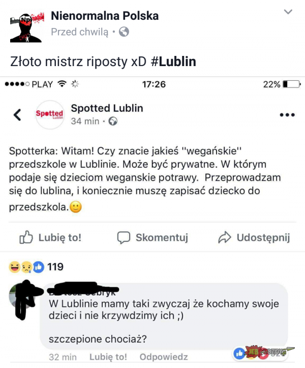 weganski Lublin xD