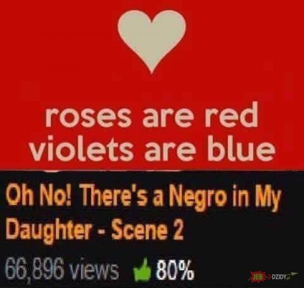Roses are red....