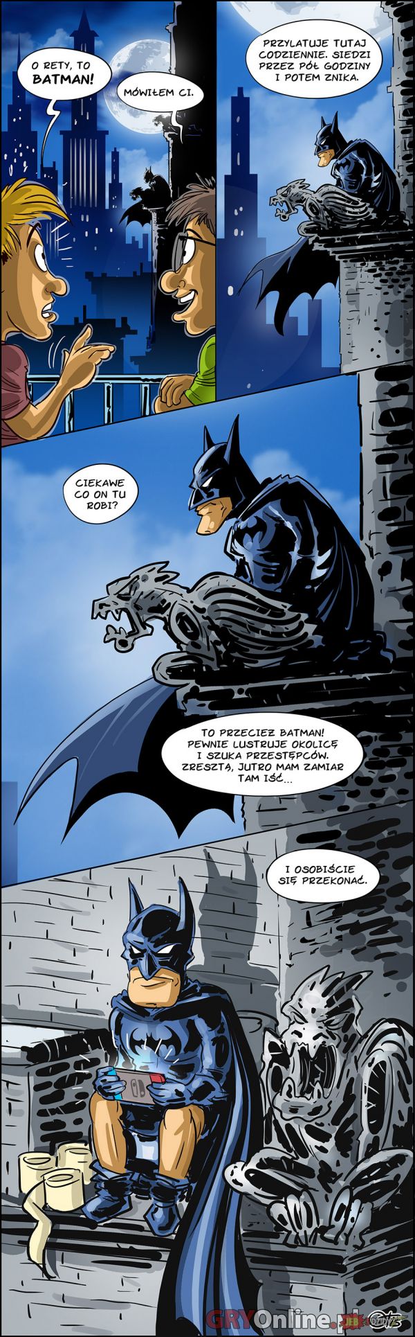 Co robi Batman?
