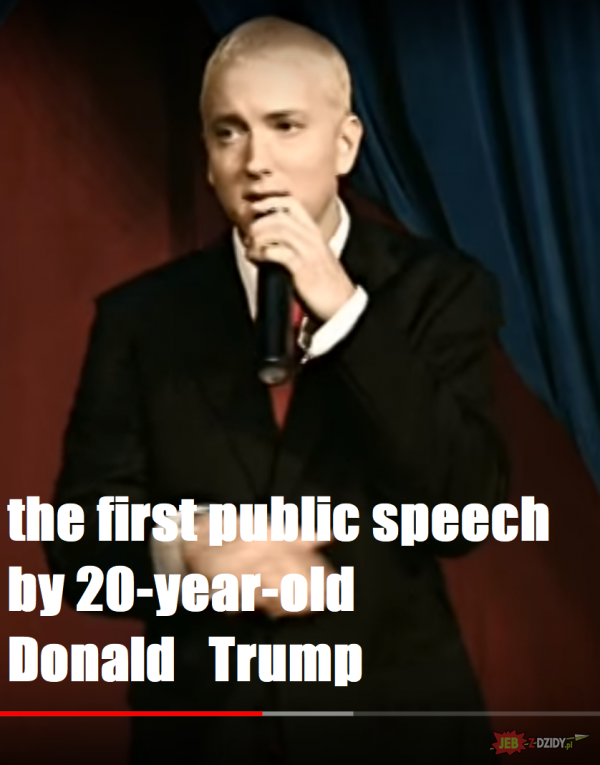 Pierwsza publiczna przemowa Donalda Trumpa