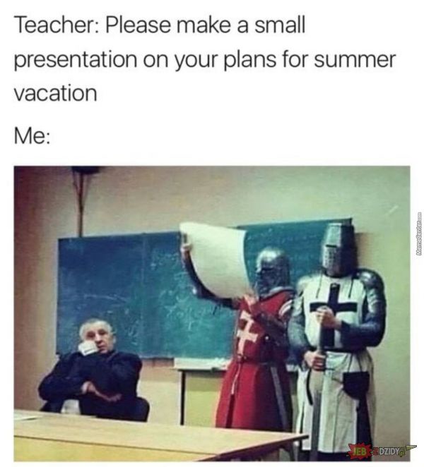 Opisz swoje plany na wakacje 