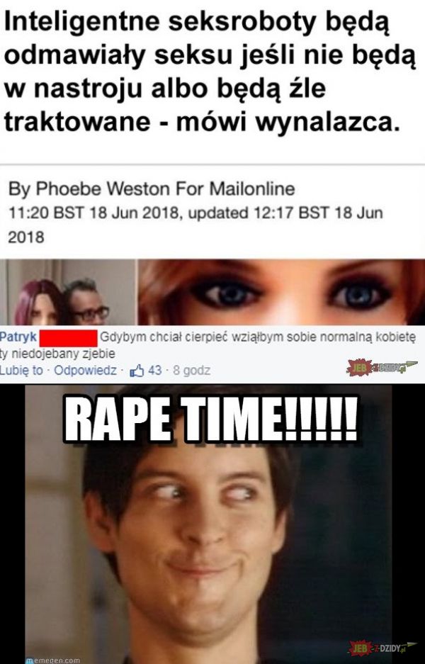 Rape time!