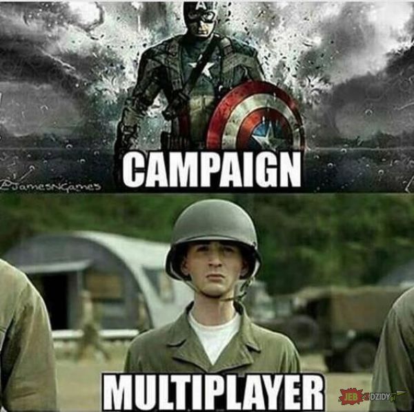 Kampania vs multiplayer