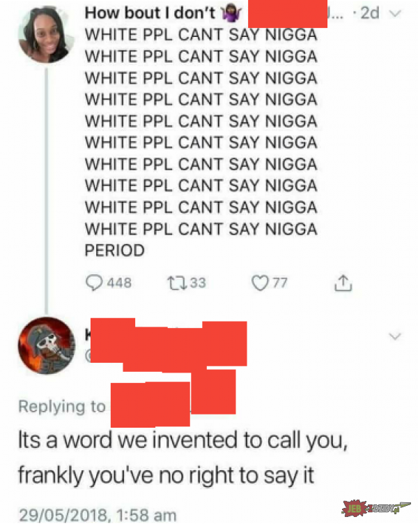 Biali wynaleźli to słowo