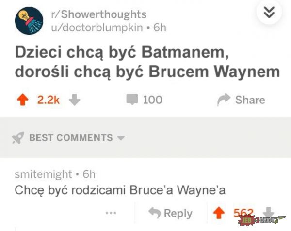 Być jak Bruce Wayne