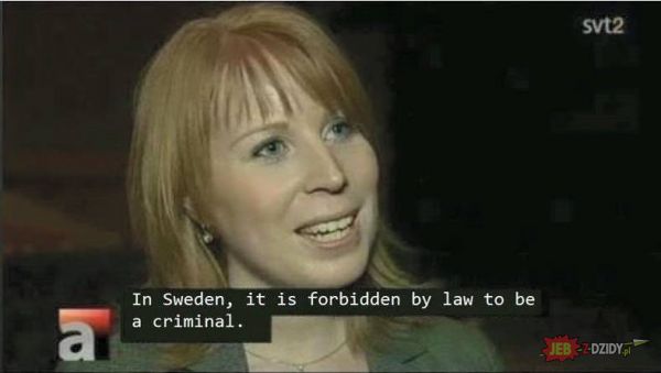 Tymczasem w Szwecji ....
