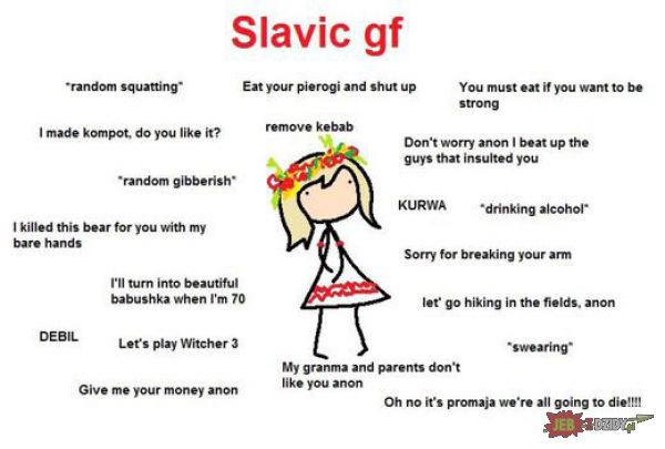 Słowiańska dziewczyna