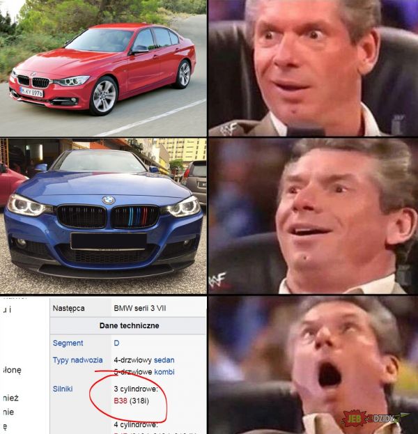 BMW gut maschine drei cylinder