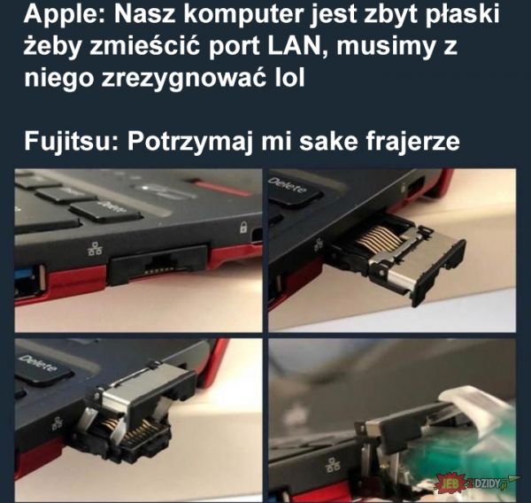 Apple nie umie