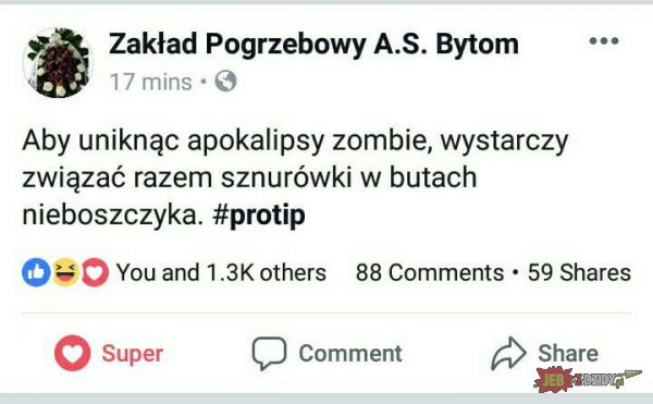 Protip na zombie