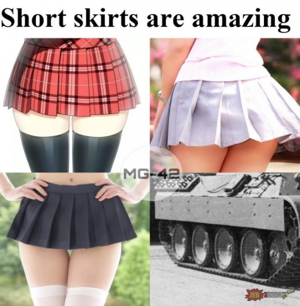 Short skirts