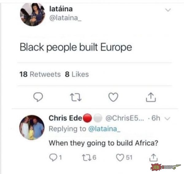 Niech Afrykę zaczną budować 