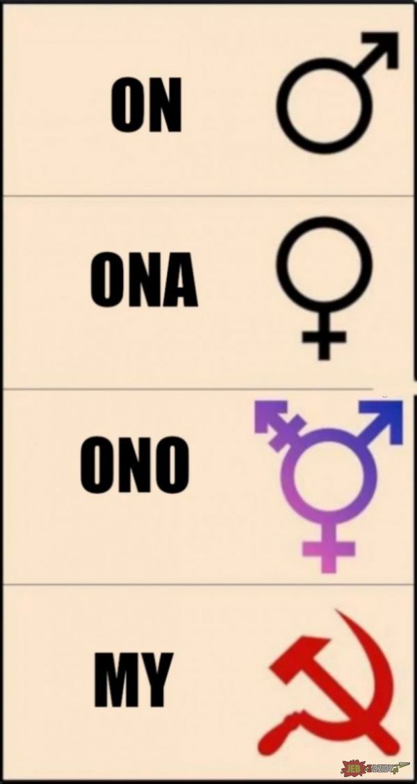 Symbole 4 płci 