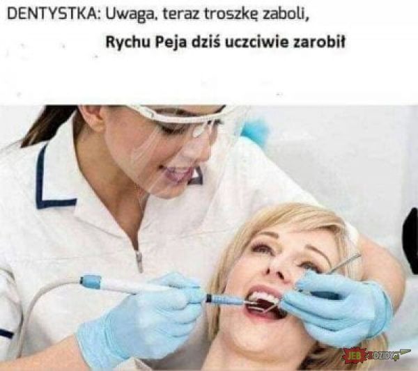 U dentysty 