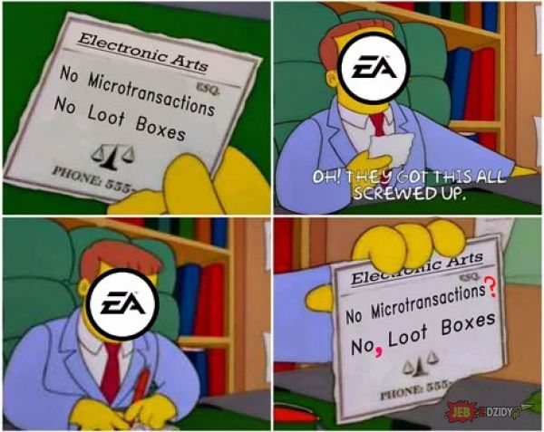 EA kombinuje 