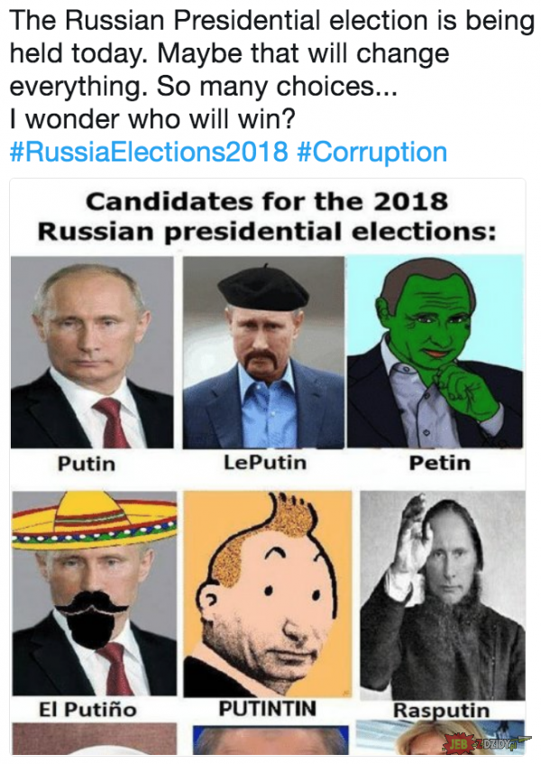 Putin na PREZYDENTA