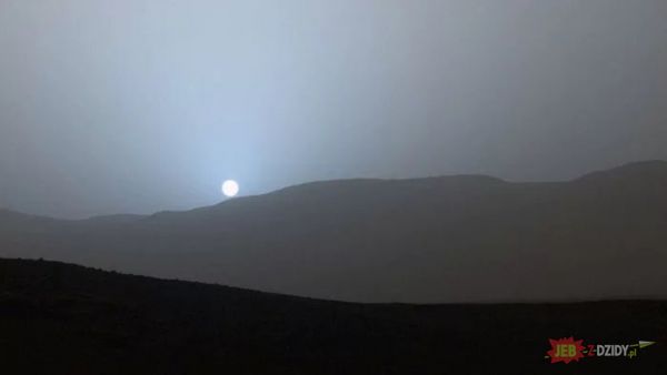 Wschód Słońca na Marsie 
