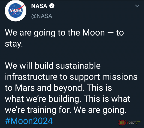 NASA zapowiada 