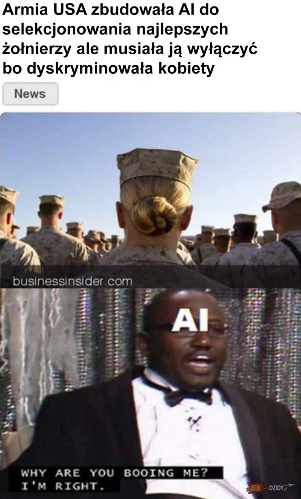 Wojskowe AI już się buntuje xD