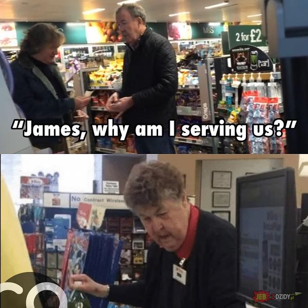 Ej James... 