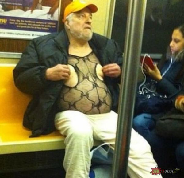 Ludzie w metrze są dziwni xD