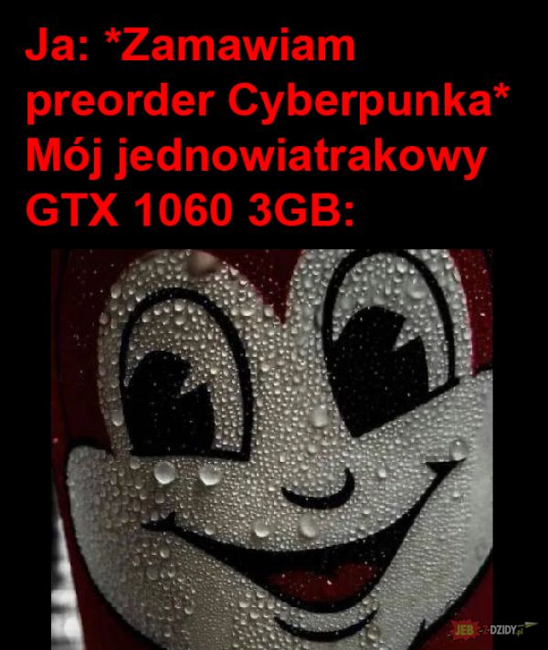 Cyberpunk vs GTX 1060 3GB