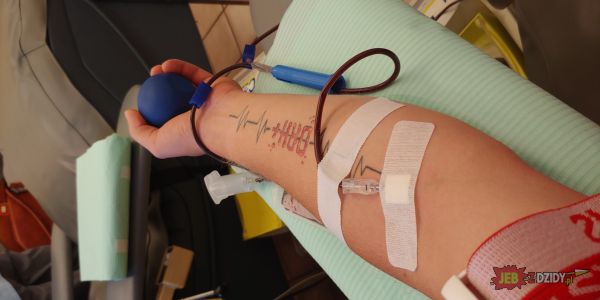 Oddając krew ratujesz życie