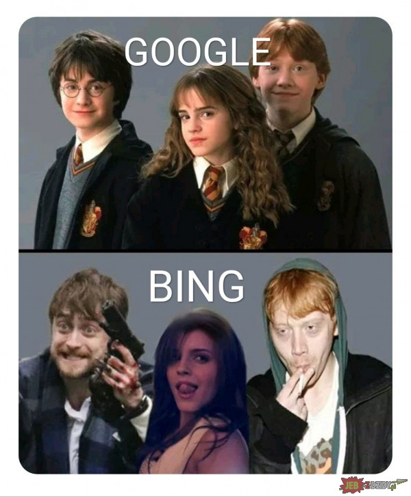 Google vs, Bing