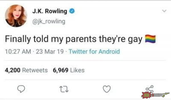 Brawo Pani Rowling!