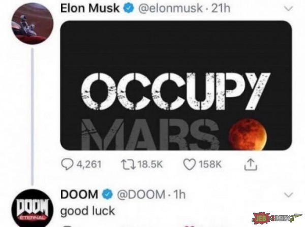 Dasz radę Elon!