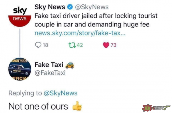Fake fake taxi