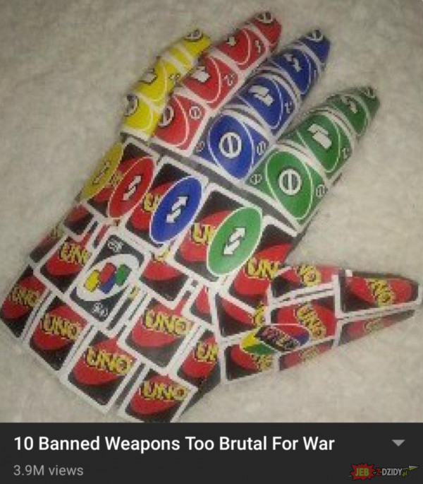 10 zakazanych broni XD