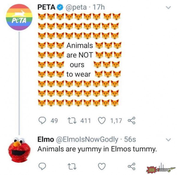 Elmo i PETA