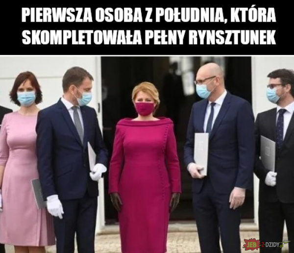 Ładna pani prezydent Słowacji