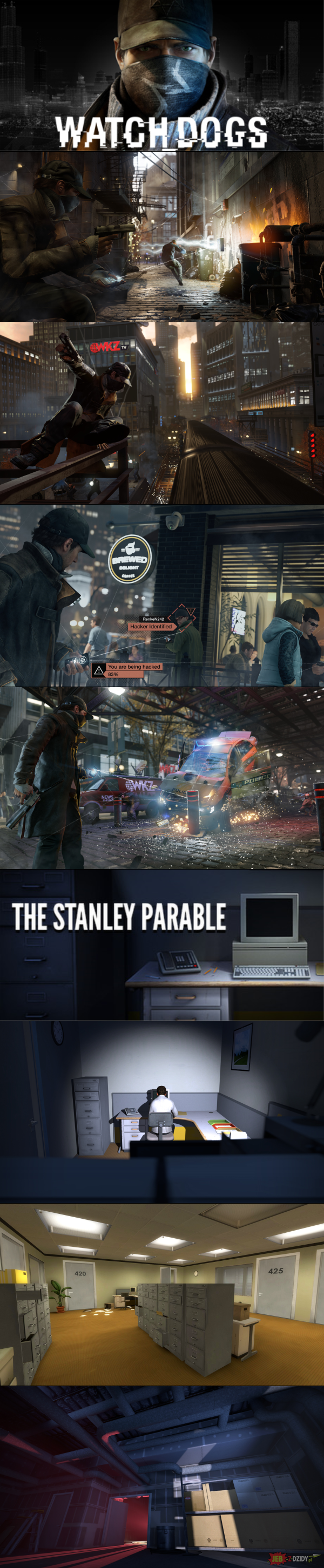 Watch Dogs i The Stanley Parable za darmo w epic games store