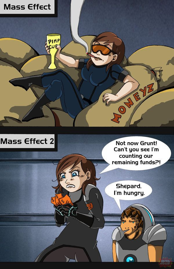 Ahhh... Mass Effect i uderzenia odpowiedzialności