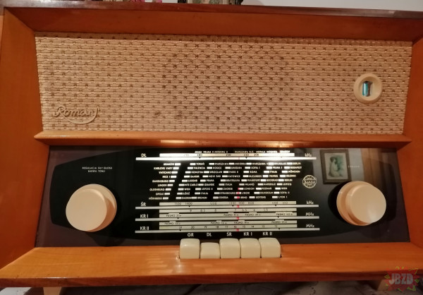 Stare lampowe radio -  Diora Romans 6214 z 1962r. - oczywiście na chodzie :D