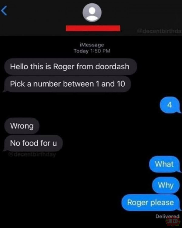 Roger please
