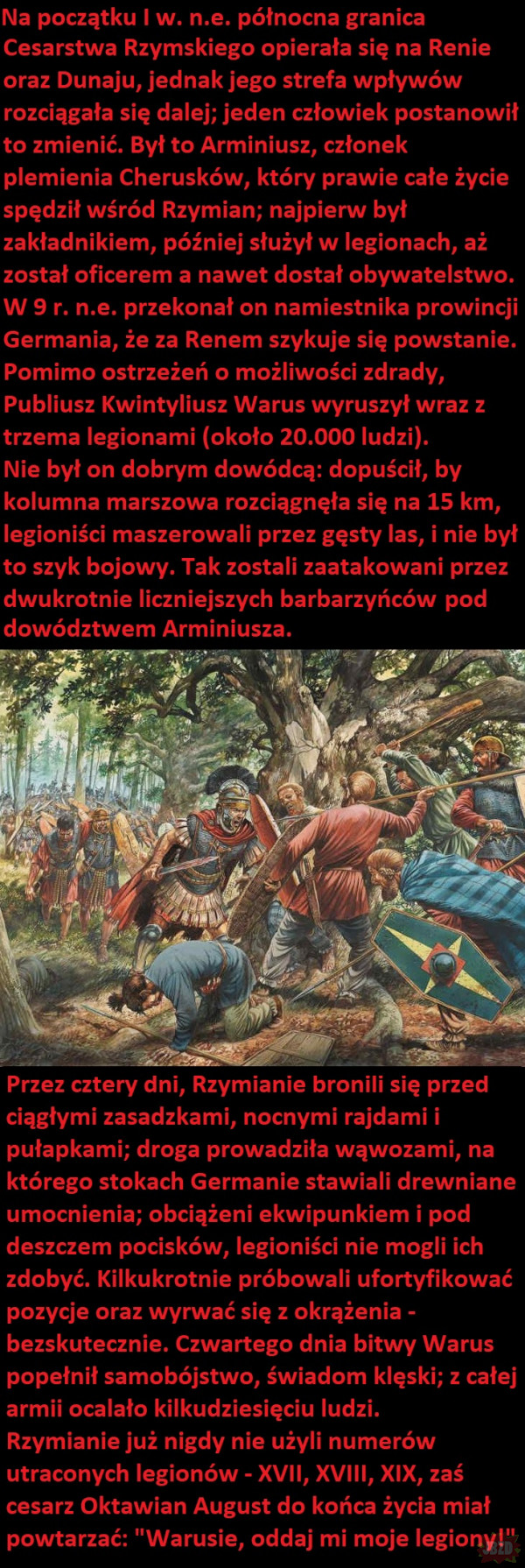 Bitwa w Lesie Teutoburskim