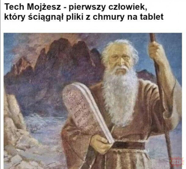 Co ten Mojżesz