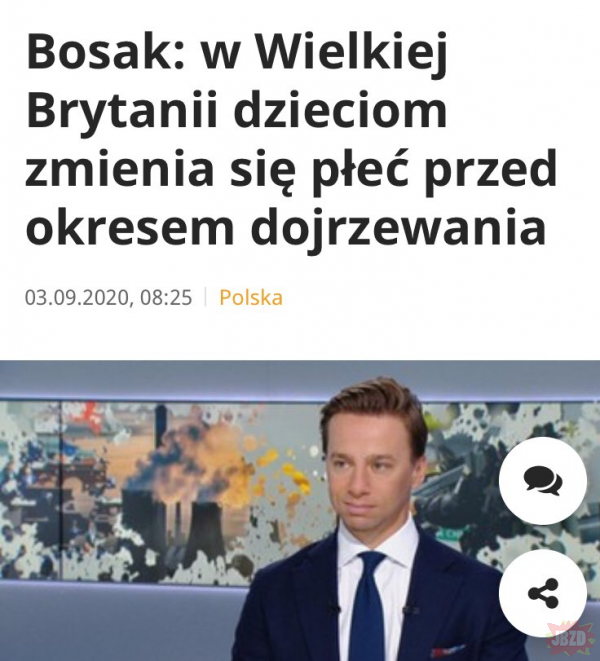 No debil. Po prostu debil. I takie "coś" kandydowało na Prezydenta Polski.